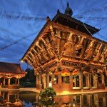 Nepal Himalaya Pavillon Wiesent